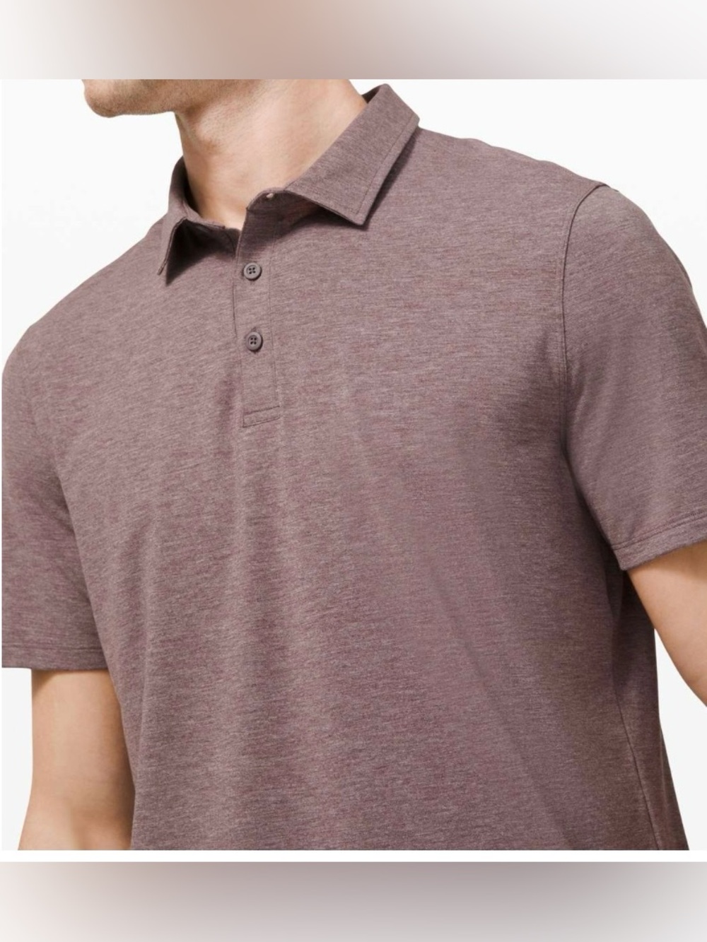 NWT LULULEMON ATHLETICA Men's Evolution Short Sleeve Polo Shirt